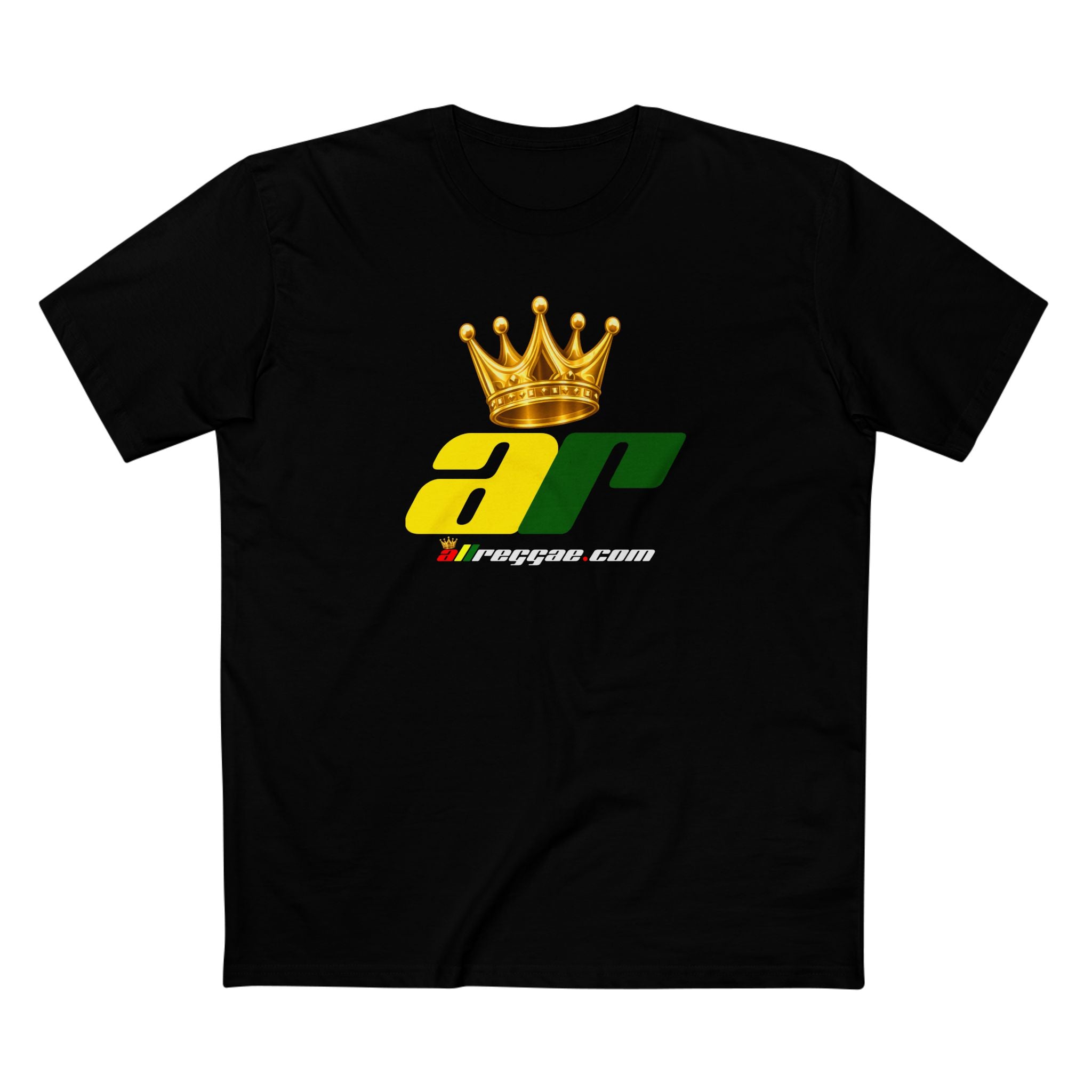 "allreggae.com" AR Crown Logo Tee