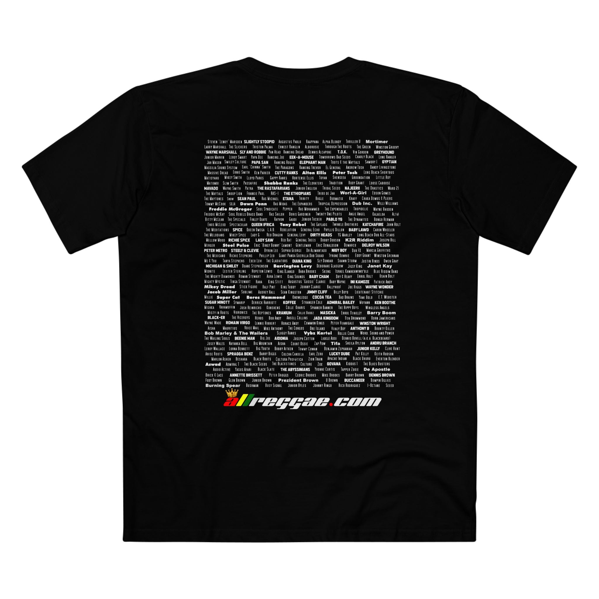 "allreggae.com" Legacy Edition Tee